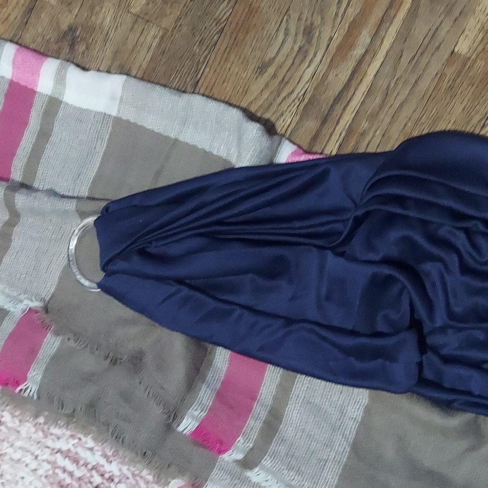 6 For $10 All Scarves For $5 Floral, Pink, Navy,  and Plaid Scarves Set - Picture 8 of 16